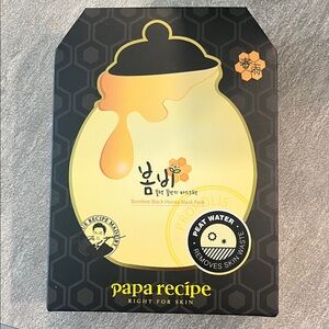 Papa Recipe Bombee Black Honey Mask Pack